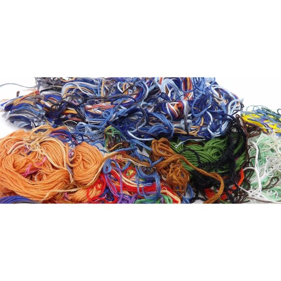Mixed Lot Of Assorted Embroidery Floss Skeins In Various Colors and Lengths - Picture 6 of 7